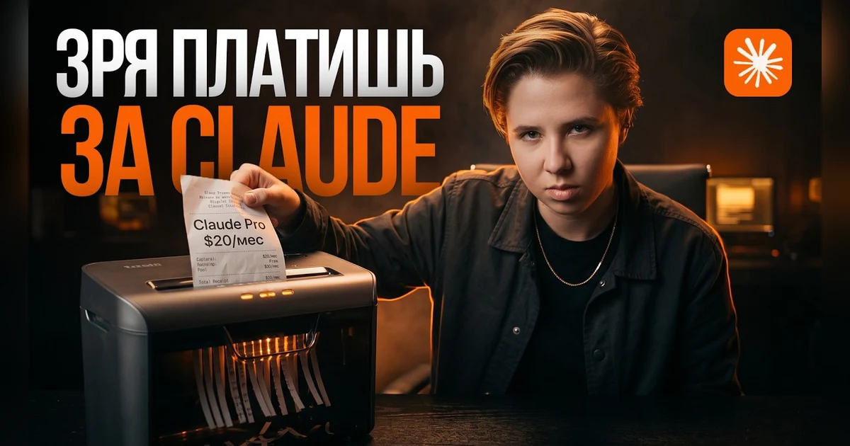 Кадр из видео: 7 ошибок при работе с нейросетью, из-за которых она несёт дичь и жжёт токены