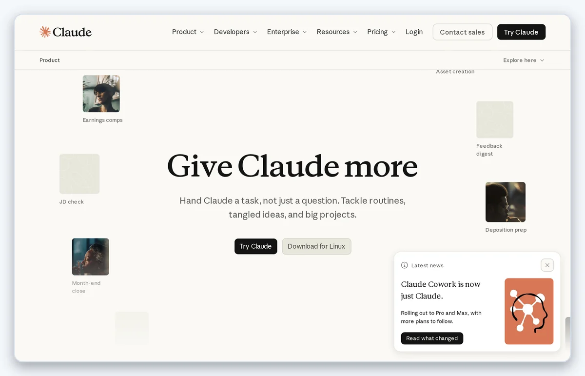 Скриншот: Страница Claude на сайте Anthropic — модели, которые используются для разбора источников (снято 29.09.2026)