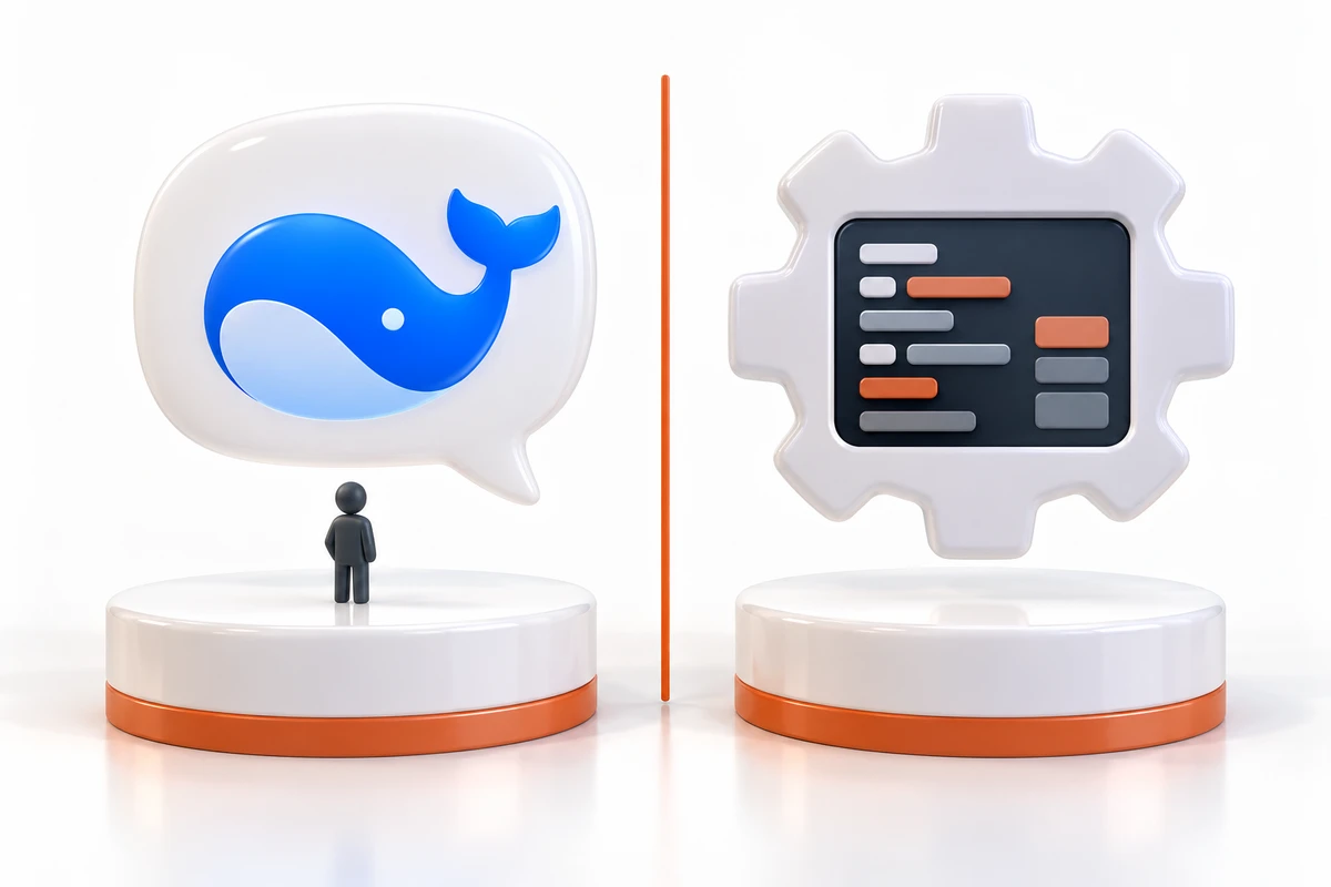 Таблица сравнения chat и API версий DeepSeek