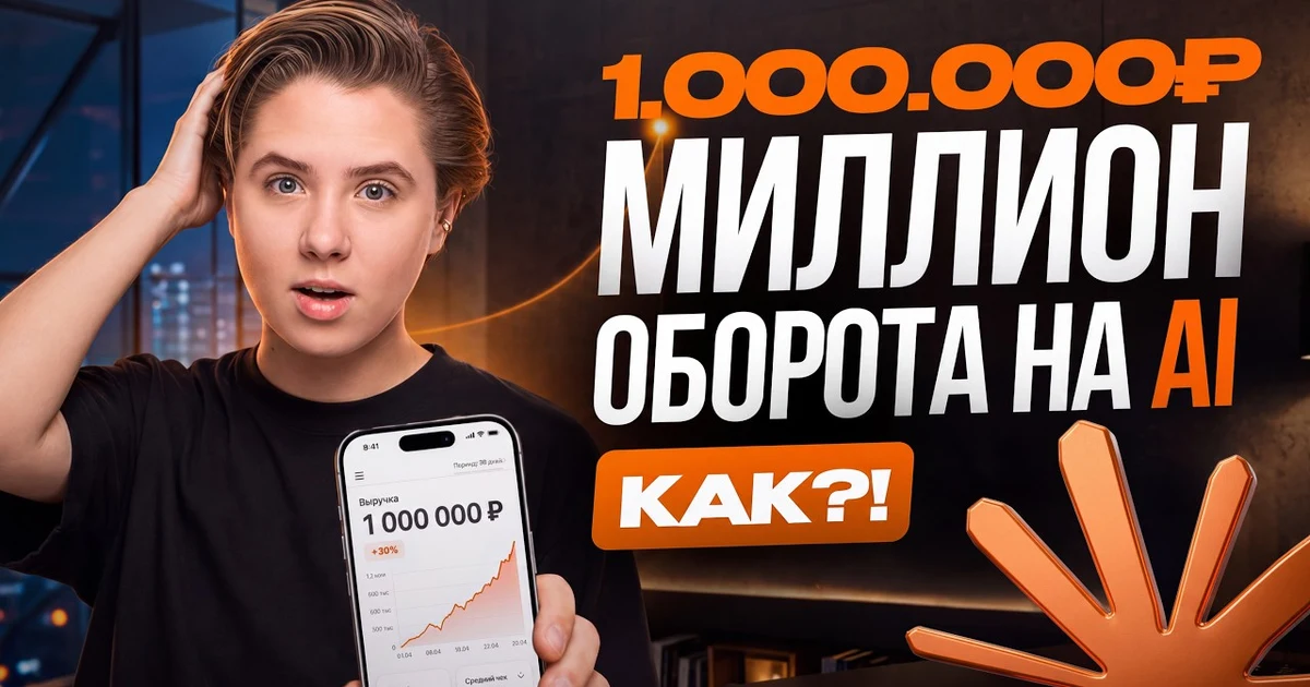 Кадр из видео: Как построить систему дохода на миллион с нейросетями