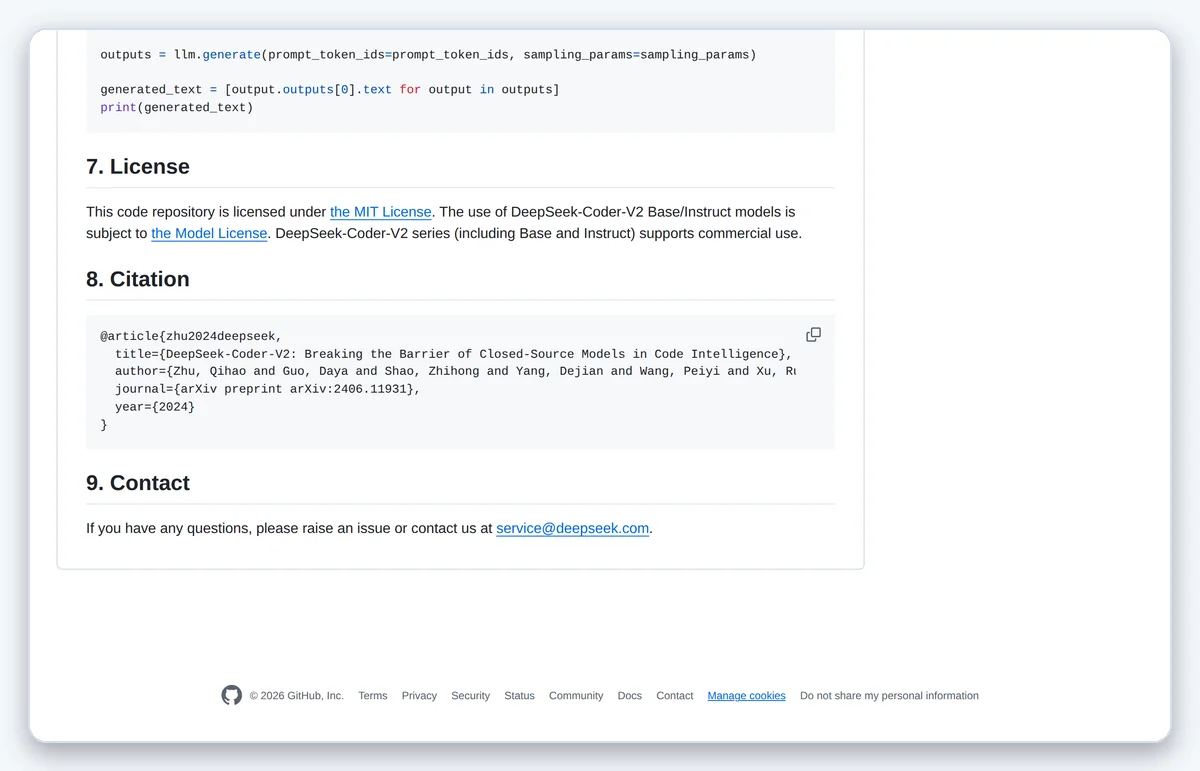 Скриншот: Репозиторий DeepSeek-Coder-V2 на GitHub (снято 08.08.2026)